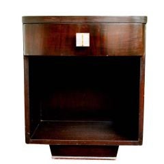 Vintage John Stuart Art Deco Mahogany Night Stand