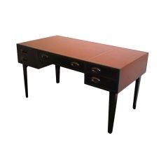 Mid Century "Partners" Desk Attributed to Wormley for Dunbar