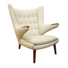 Mid Century Papa Bear Chair Designed by Hans Wegner