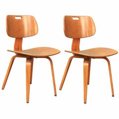 Six Mid Century Chairs by Thonet