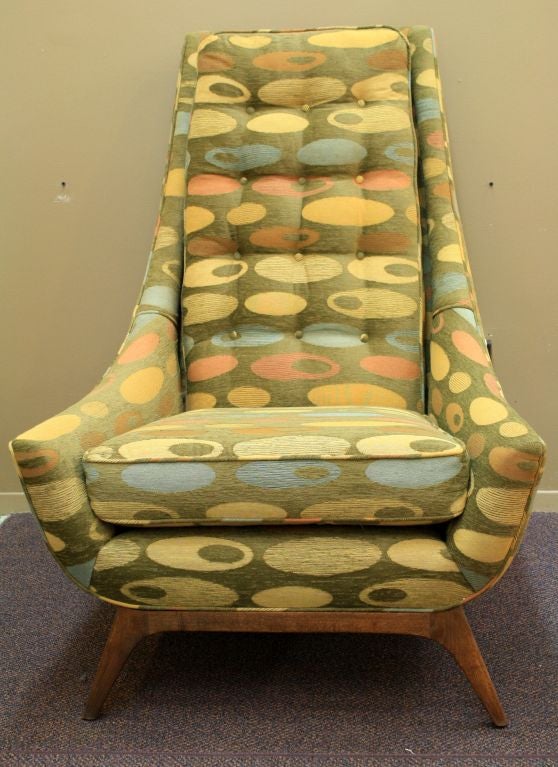 Pair of Mid Century "Atomic Age" Chairs in the Manner of Kagan