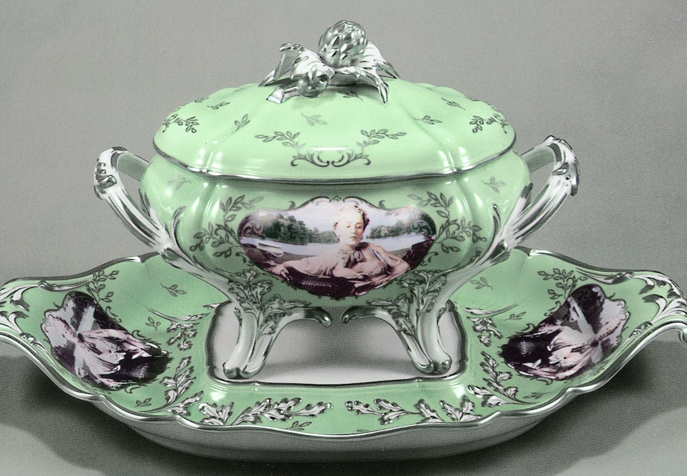 Cindy Sherman Madame de Pomdadour tureen and platter
