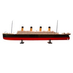 Titanic scale model from Azimute, France