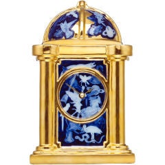 "Golden Still Life" Mantel Clock by Studio Job