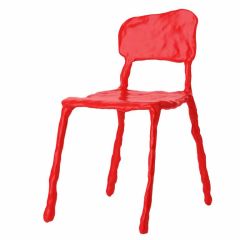 Clay Dining Chair (red)  by Maarten Baas
