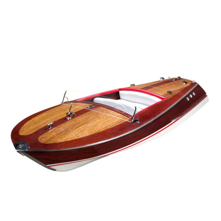 The Ariston scale model boat