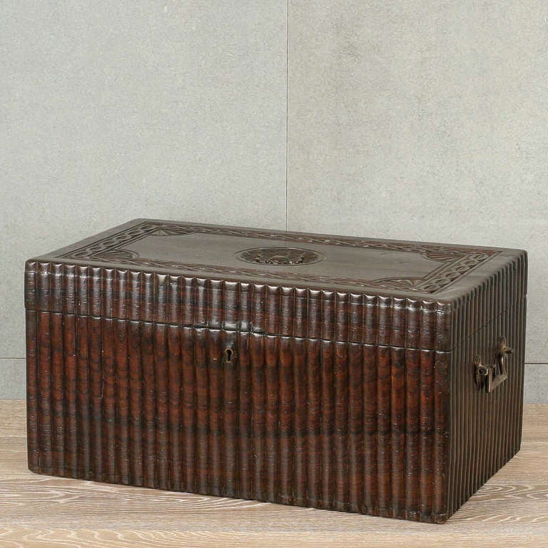 Anglo-Indian Rosewood Storage Box