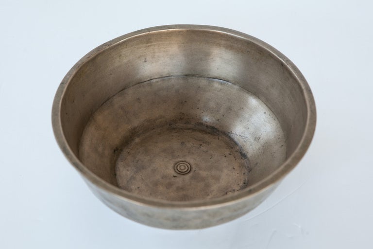 Sri Lankan Solid Brass Bowl from Ceylon