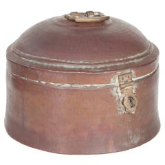 Copper Grain Pot from India