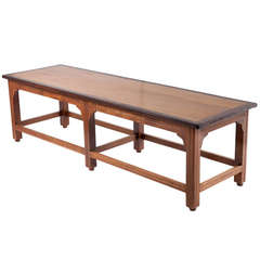 Anglo-Indian Satinwood Bench