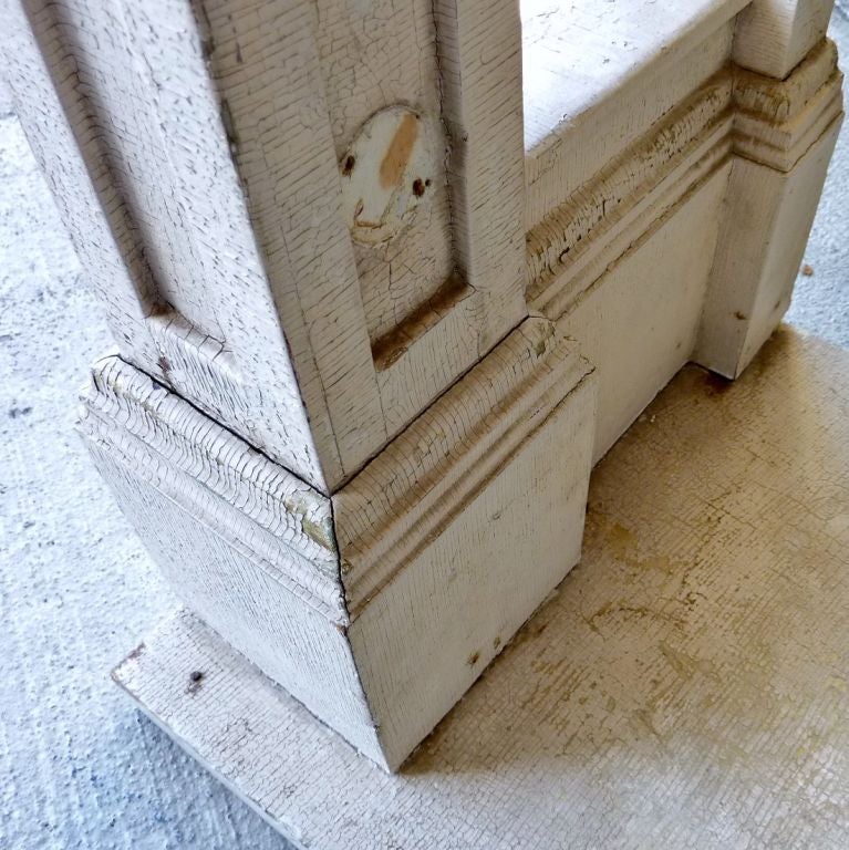 20th Century Painted Architectural Arch Model For Sale