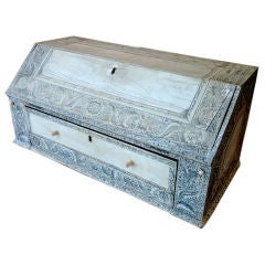 Very Large Anglo-Indian Ivory Veneered Dressing Stand