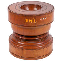 Satinwood Rice Grinder from Southern India