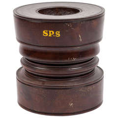 Solid Wood Rice Grinder from Southern India