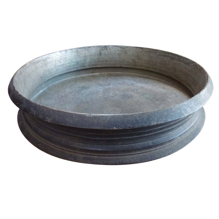 Solid Brass South Indian Cooking Pot or Urli 13" Dia