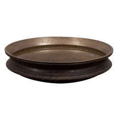 Solid Brass Indian Cooking Pot or Urli 22" Diameter