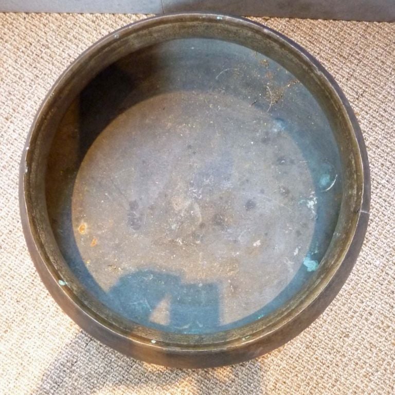 Cambodian Bronze Cooking Pot 1