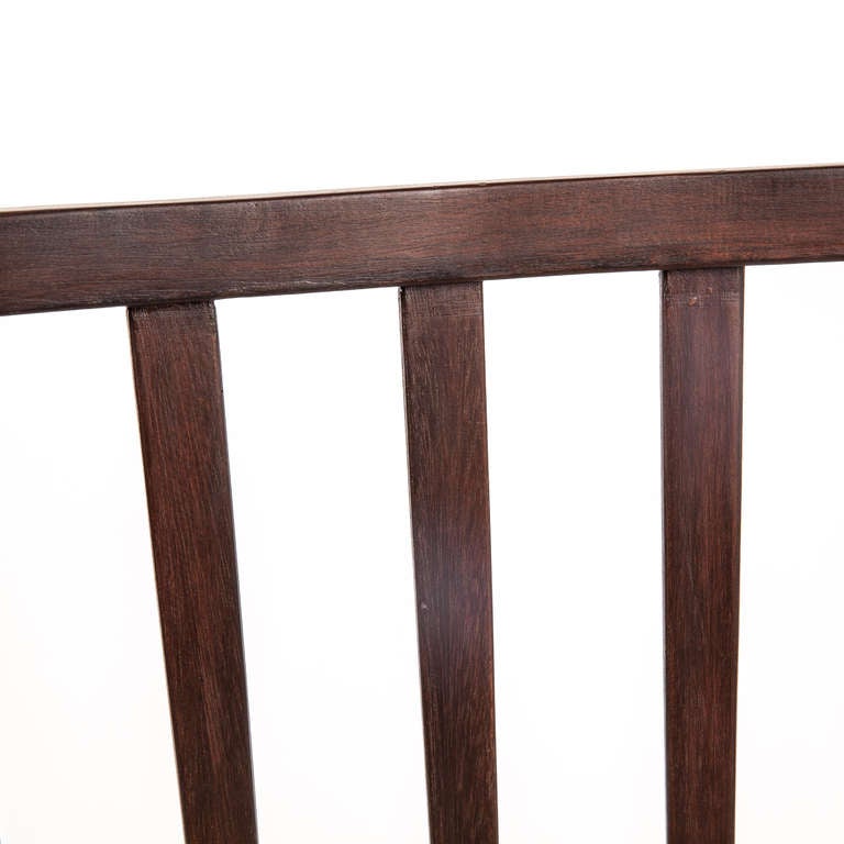 Early 20th Century Nadun Wood Armchair from Ceylon For Sale 3