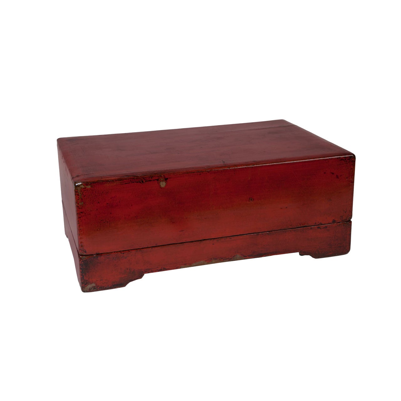 Red Lacquered Box For Sale