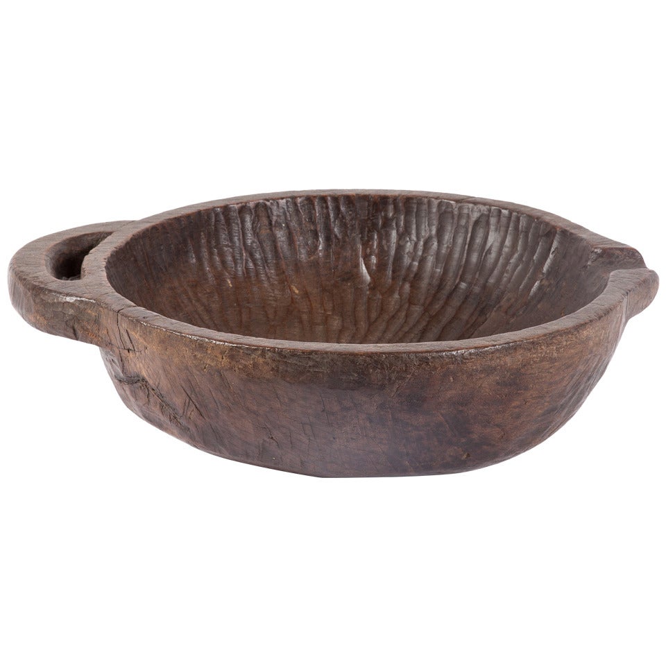 Wood Bowl from the Philippines For Sale