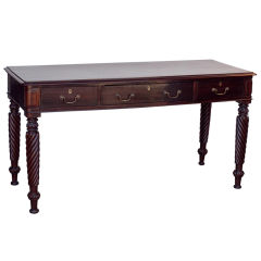 Anglo-Indian Rosewood Writing Desk