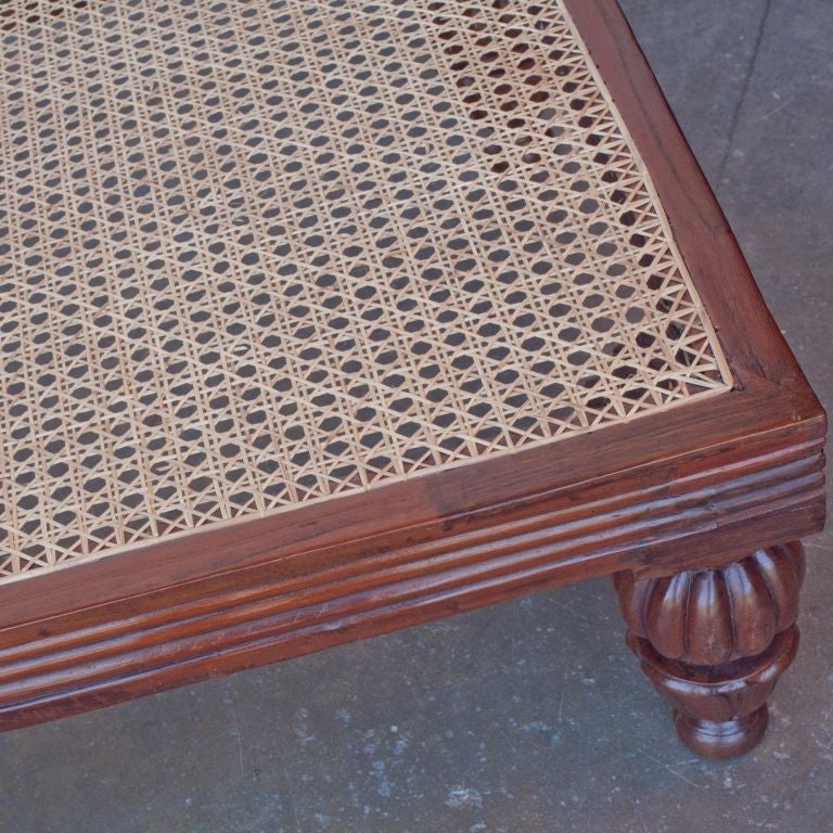 Anglo-Indian Rosewood Daybed 1