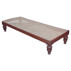 Antique Anglo-Indian Rosewood Daybed