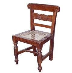 Anglo-Indian Rosewood Child's Chair