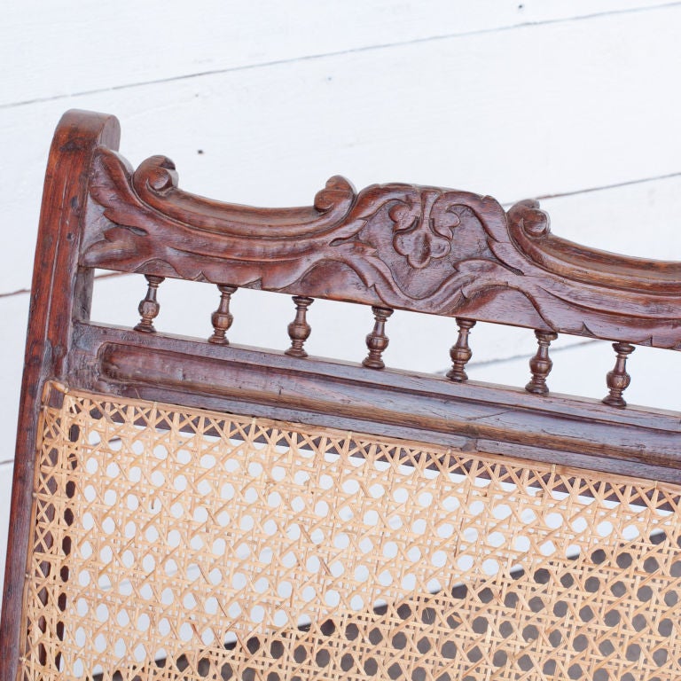 Anglo-Indian Solid Rosewood Plantation Chair 2