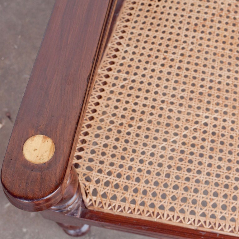 Anglo-Indian Solid Rosewood Plantation Chair 3
