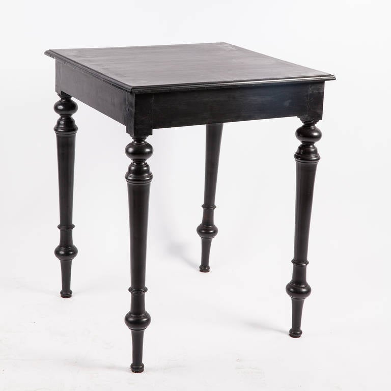 Anglo-Indian Ebonized Display Cabinet on Stand 3