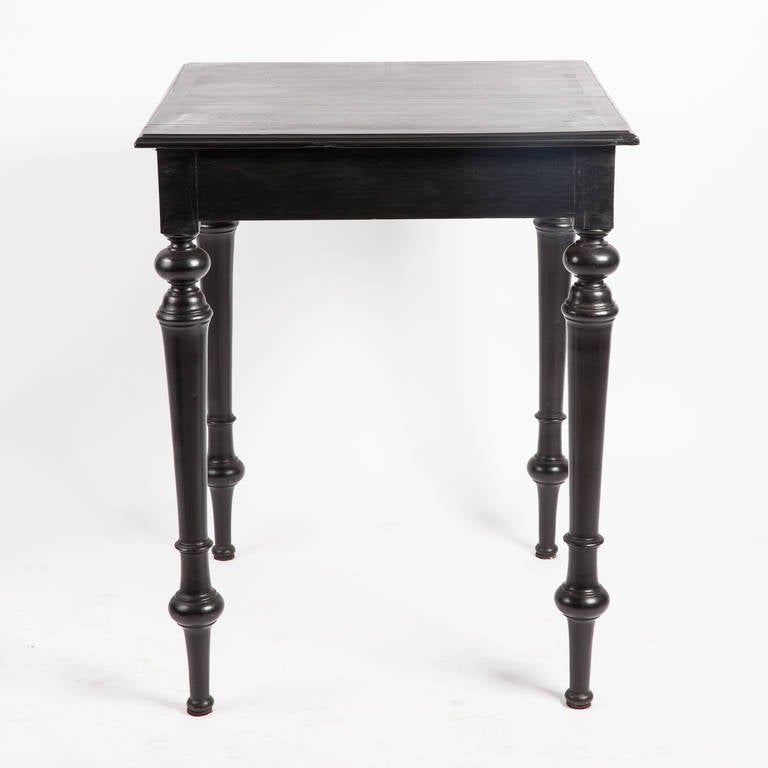 Anglo-Indian Ebonized Display Cabinet on Stand 4