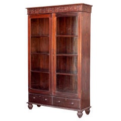 Antique Anglo-Indian Rosewood Bookcase