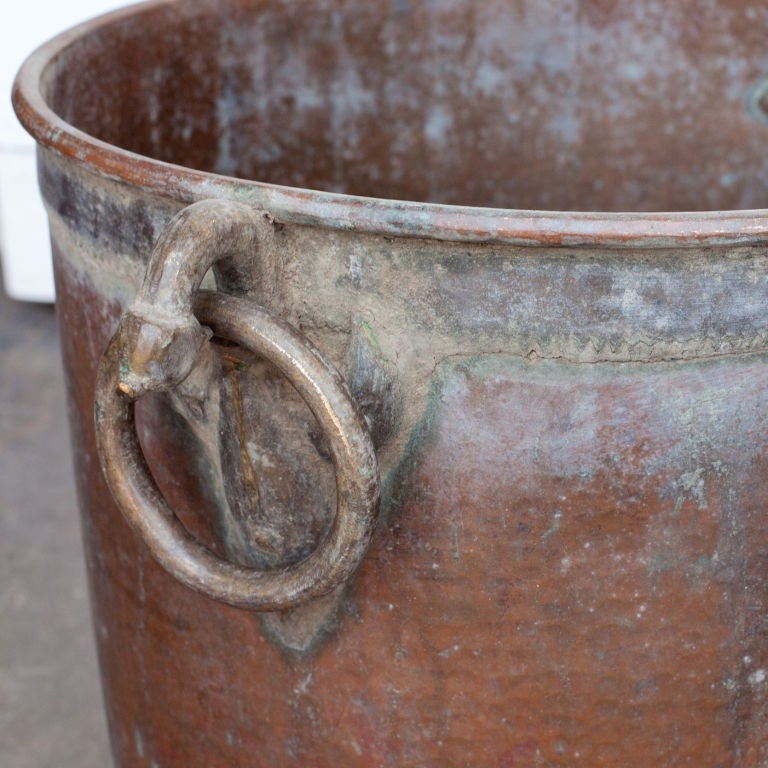 Solid Hammered Copper Pots from Southern India For Sale at 1stDibs