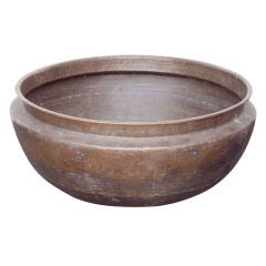 Solid Brass Cooking Pot from India