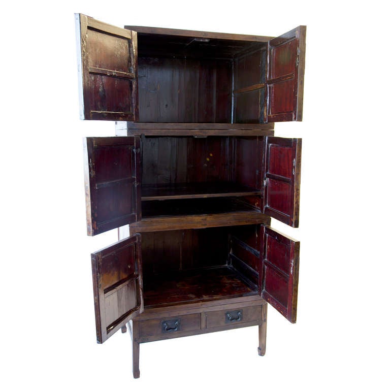 Jiangsu Cypress Wood Compound Cabinet