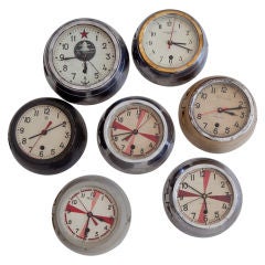 Vintage Russian Ship Clocks 3