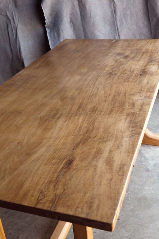 Rustic Dining Table Made of Solid Molave Wood For Sale at 1stDibs