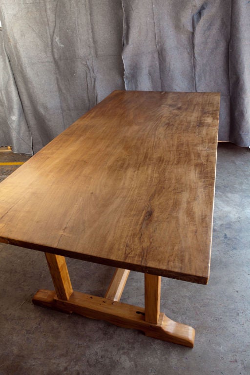 Rustic Dining Table Made of Solid Molave Wood For Sale at 1stDibs