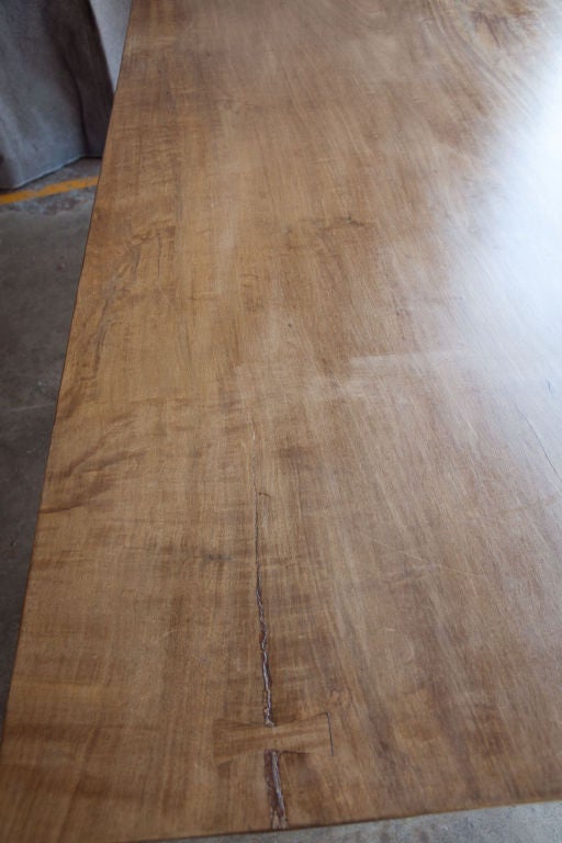 Rustic Dining Table Made of Solid Molave Wood For Sale at 1stDibs