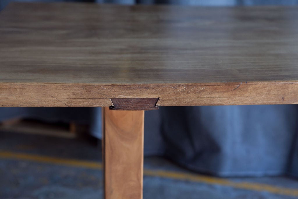 Rustic Dining Table Made of Solid Molave Wood For Sale at 1stDibs