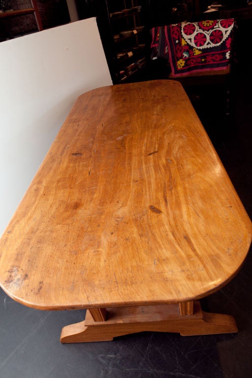 Spanish Colonial Rustic Wood Dining Table