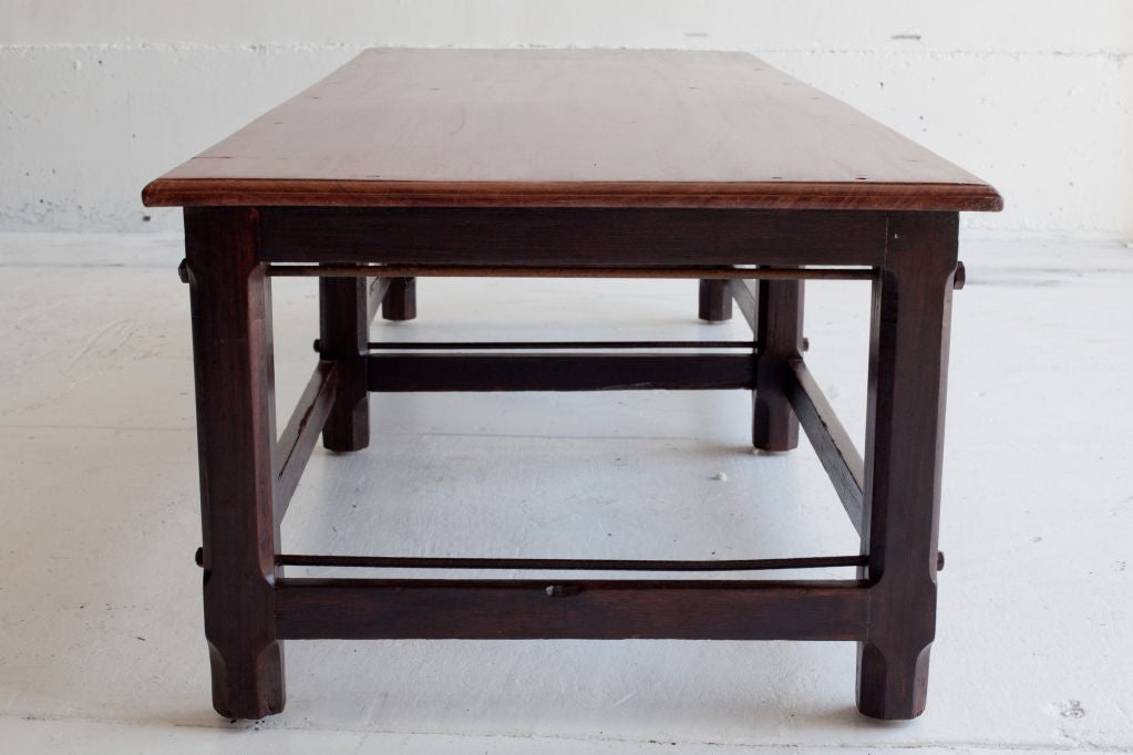Southern India Wood Bench at 1stdibs