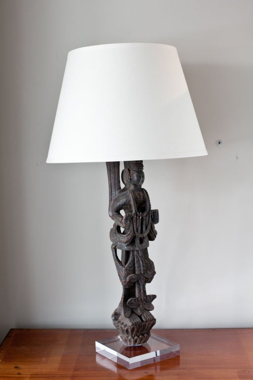 Indian Goddess Table Lamp