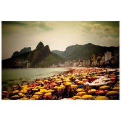 Large Color Photograph of Ipanema Beach by Brian Hodges
