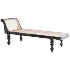Anglo-Indian Ebony Daybed