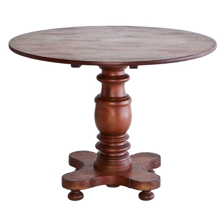 Colonial Jackfruit Wood Round Table