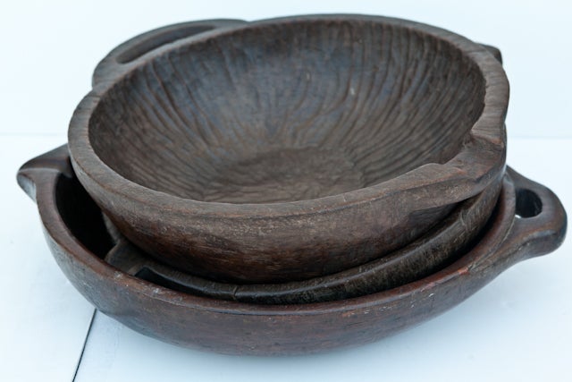 Wood Bowls from the Philippines For Sale 3