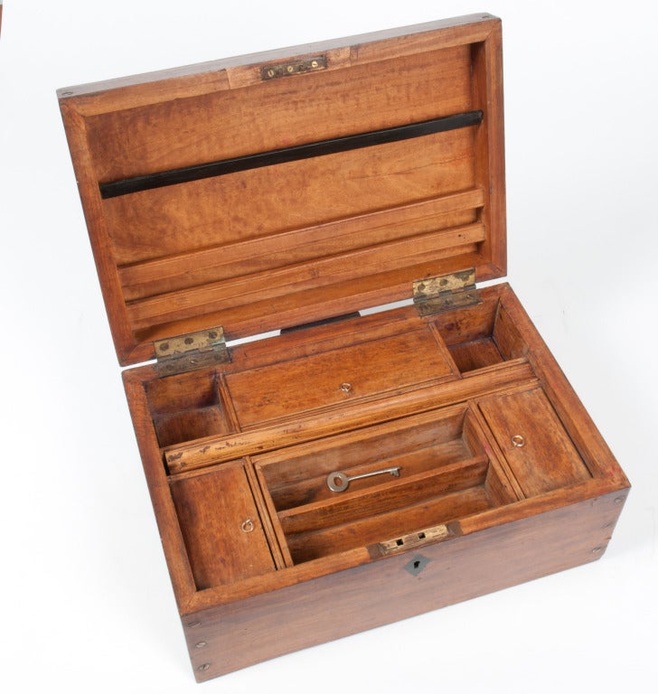 Anglo-Indian Satinwood Cash Box