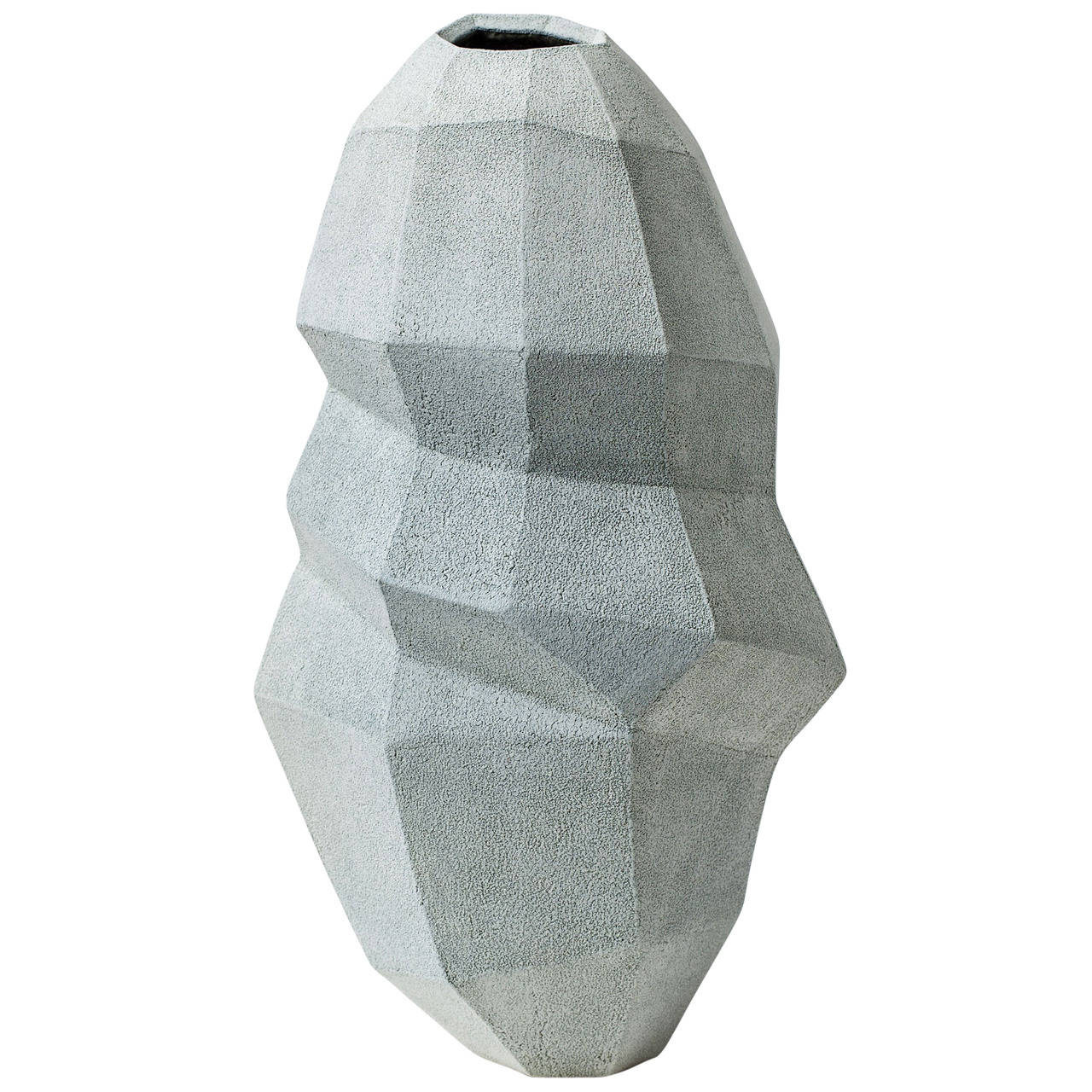 Unique "Geometric" Vase by Turi Heisselberg Pedersen at 1stDibs